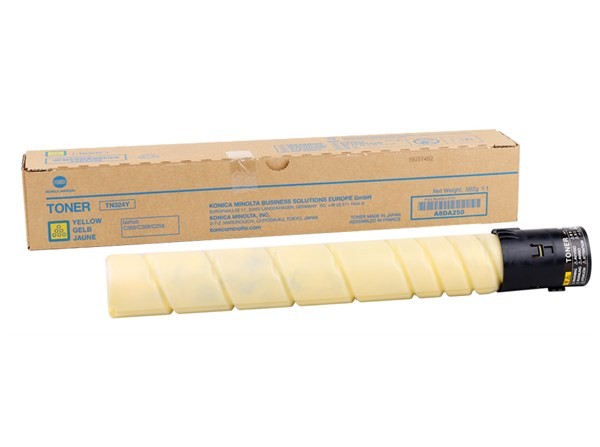 Konica Minolta TN-324 Orjinal Sarı Toner Bizhub C258-C308-C368 (A8DA250)